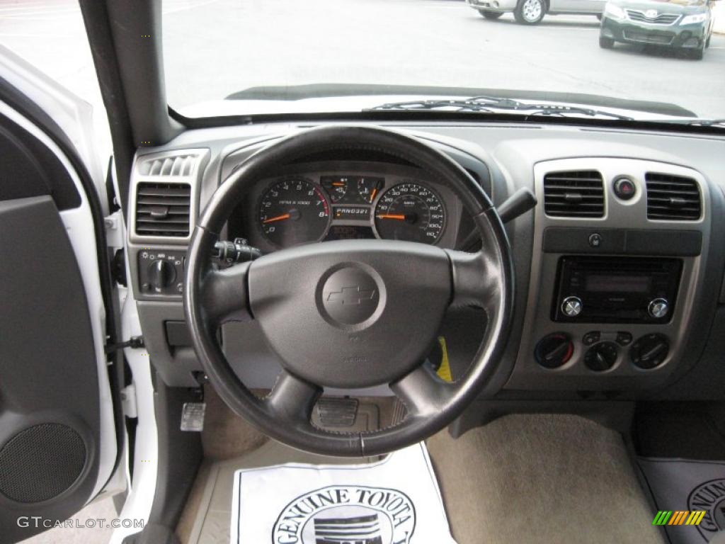 2005 Chevrolet Colorado LS Extended Cab Medium Dark Pewter Dashboard Photo #40701717