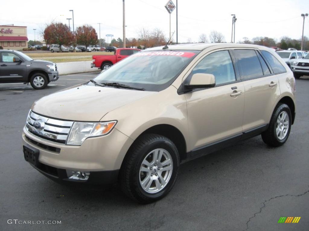 Dune Pearl Metallic 2007 Ford Edge SEL Plus Exterior Photo #40701953