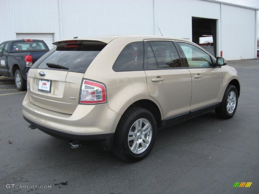 Dune Pearl Metallic 2007 Ford Edge SEL Plus Exterior Photo #40702001