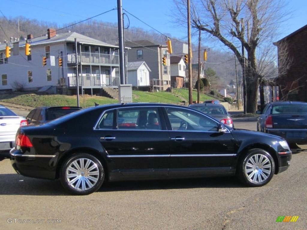 Black Klavierlack 2005 Volkswagen Phaeton V8 4Motion Sedan Exterior Photo #40702717