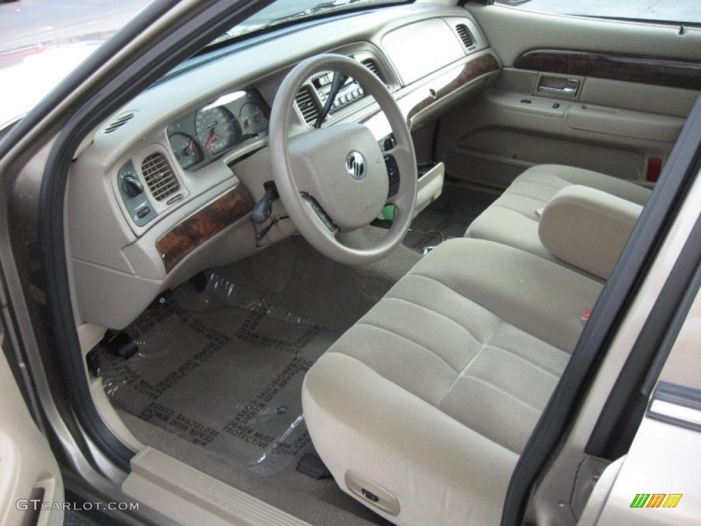 Medium Parchment Interior 2005 Mercury Grand Marquis GS Photo #40702949