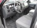 2007 Dodge Ram 2500 Medium Slate Gray Interior Prime Interior Photo