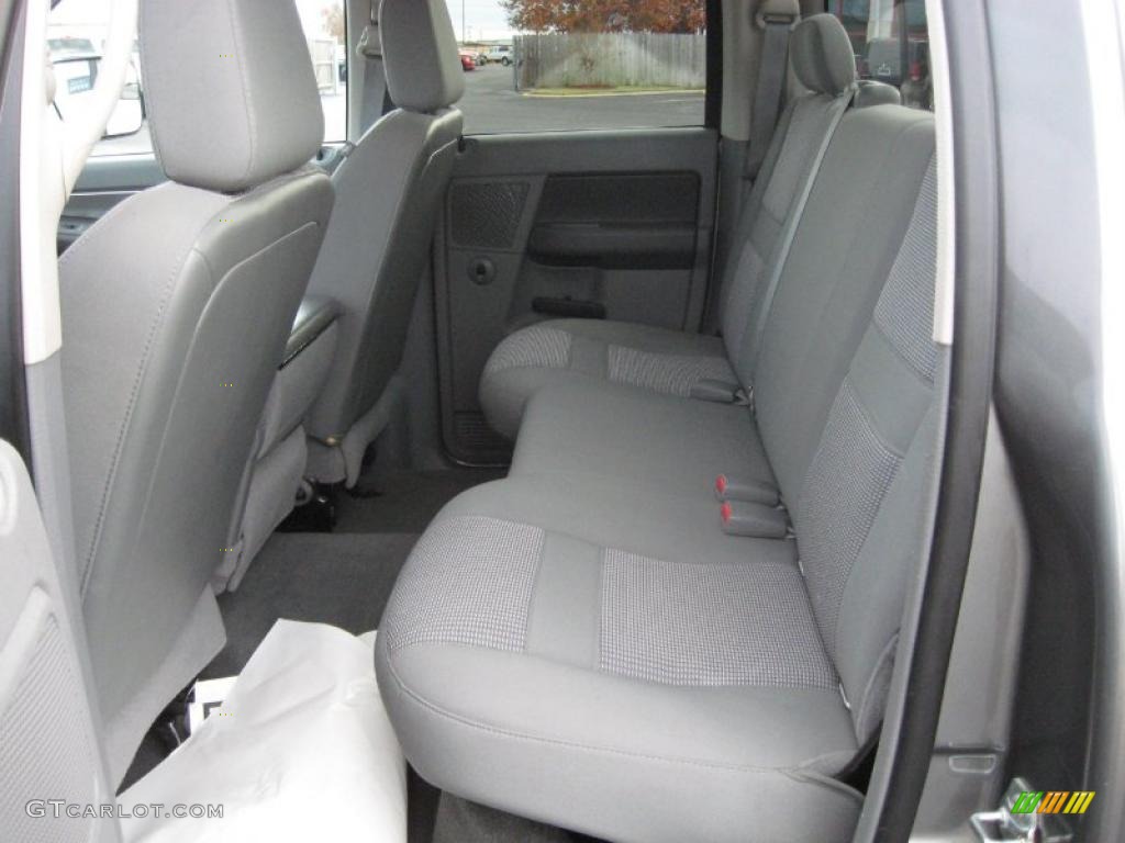 Medium Slate Gray Interior 2007 Dodge Ram 2500 Lone Star Edition Quad Cab Photo #40703257