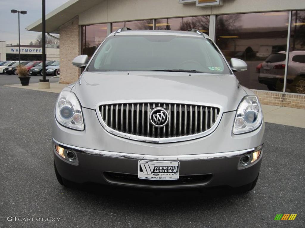 2010 Enclave CXL AWD - Quicksilver Metallic / Ebony/Ebony photo #2