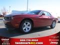 2010 Inferno Red Crystal Pearl Dodge Challenger SE  photo #1