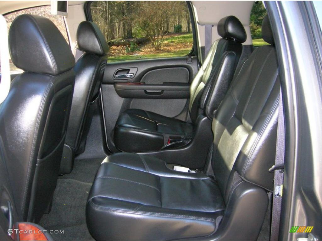 Ebony Interior 2007 Chevrolet Suburban 2500 LT 4x4 Photo #40703777