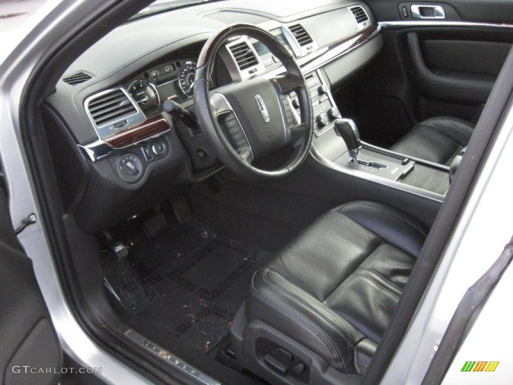 Charcoal Black Interior 2009 Lincoln MKS Sedan Photo #40704273