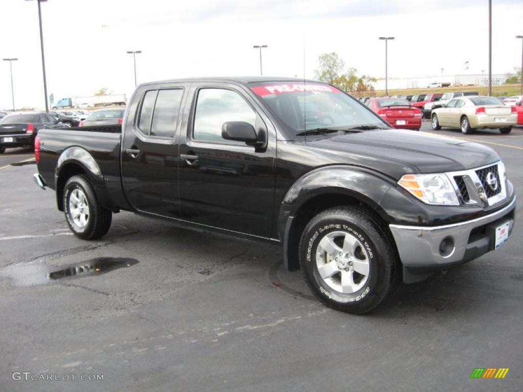 Super Black 2010 Nissan Frontier SE Crew Cab 4x4 Exterior Photo #40704441