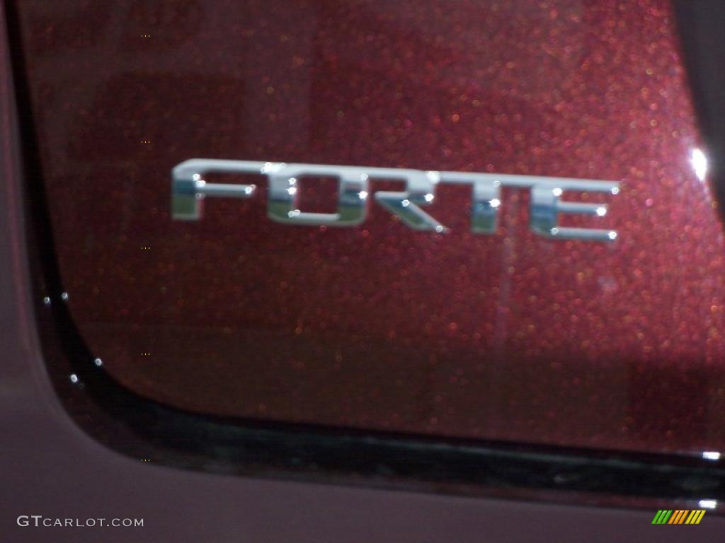 2011 Forte EX - Dark Cherry / Coffee photo #7