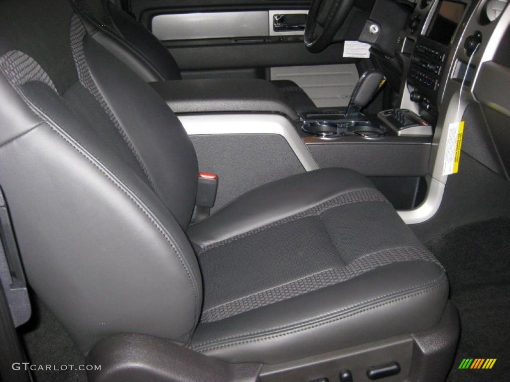 Raptor Black Interior 2010 Ford F150 SVT Raptor SuperCab 4x4 Photo #40705121