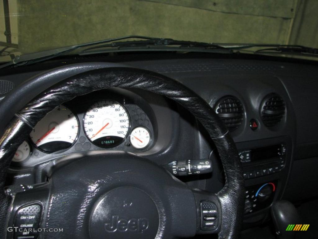 2002 Liberty Sport 4x4 - Patriot Blue Pearlcoat / Dark Slate Gray photo #14