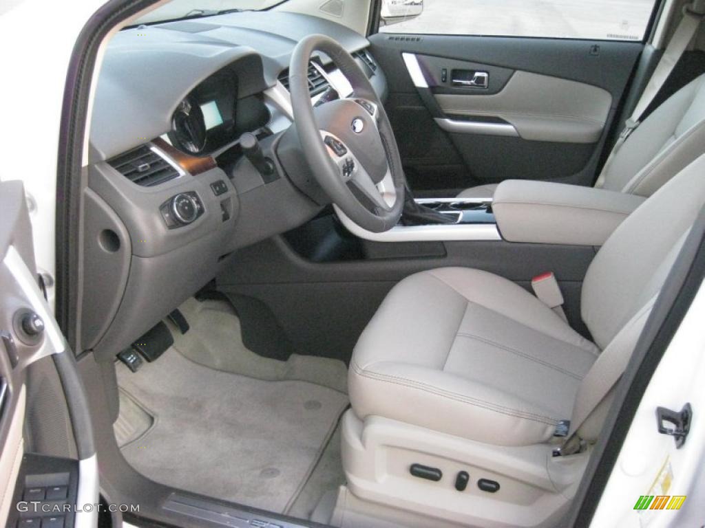 Medium Light Stone Interior 2011 Ford Edge Limited AWD Photo #40705845
