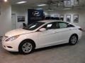 2011 Pearl White Hyundai Sonata GLS  photo #1