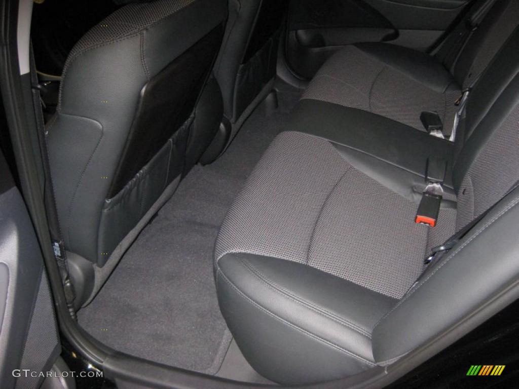 Black Interior 2011 Hyundai Sonata SE 2.0T Photo #40707061