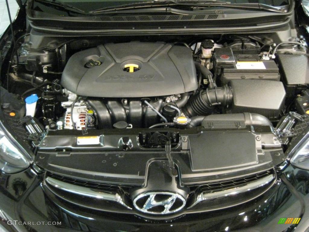 2011 Hyundai Elantra Limited 1.8 Liter DOHC 16-Valve D-CVVT 4 Cylinder Engine Photo #40707389