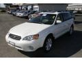 2007 Satin White Pearl Subaru Outback 2.5i Limited Wagon  photo #1