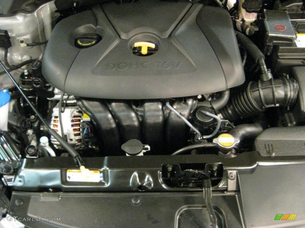 2011 Hyundai Elantra Limited 1.8 Liter DOHC 16-Valve D-CVVT 4 Cylinder Engine Photo #40707833