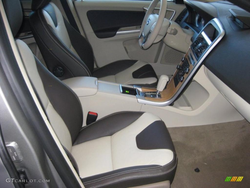 Soft Beige/Esspresso Brown Interior 2011 Volvo XC60 T6 AWD Photo #40708365