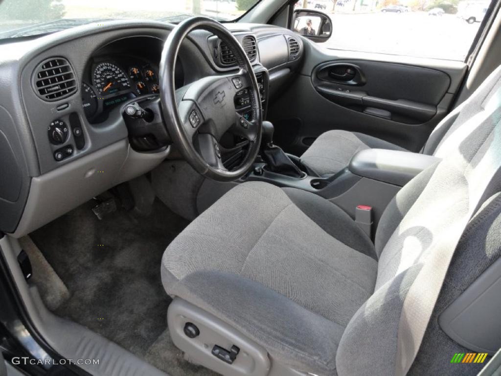 Medium Pewter Interior 2003 Chevrolet Trailblazer Ext Ls 4x4