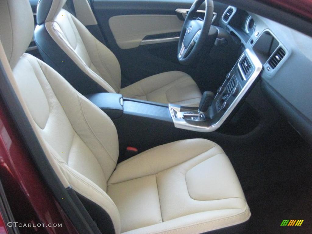 Soft Beige/Off Black Interior 2011 Volvo S60 T6 AWD Photo #40708761