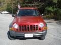 2007 Inferno Red Crystal Pearl Jeep Liberty Sport  photo #8