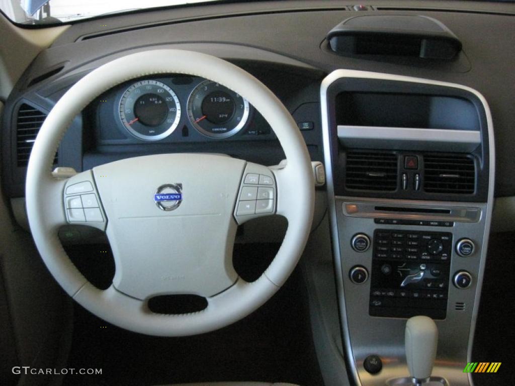 2010 Volvo XC60 T6 AWD Sandstone Dashboard Photo #40709177