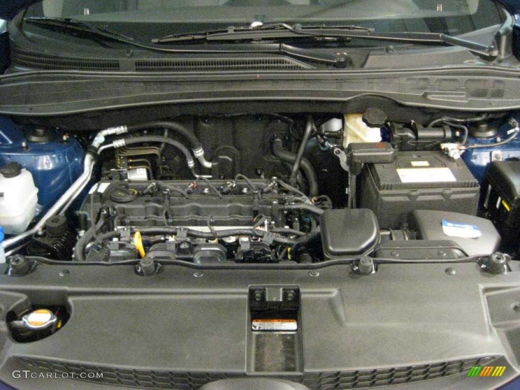 2011 Hyundai Tucson GL 2.0 Liter DOHC 16-Valve CVVT 4 Cylinder Engine Photo #40709373