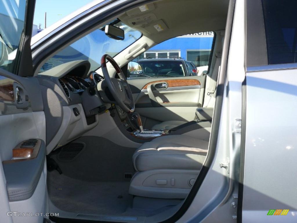 2010 Enclave CXL AWD - Quicksilver Metallic / Cashmere/Cocoa photo #7