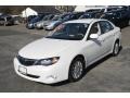 Aspen White - Impreza 2.5i Sedan Photo No. 1