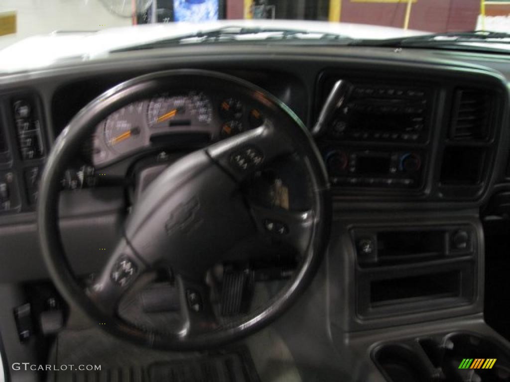 2004 Silverado 2500HD LT Crew Cab 4x4 - Summit White / Dark Charcoal photo #9