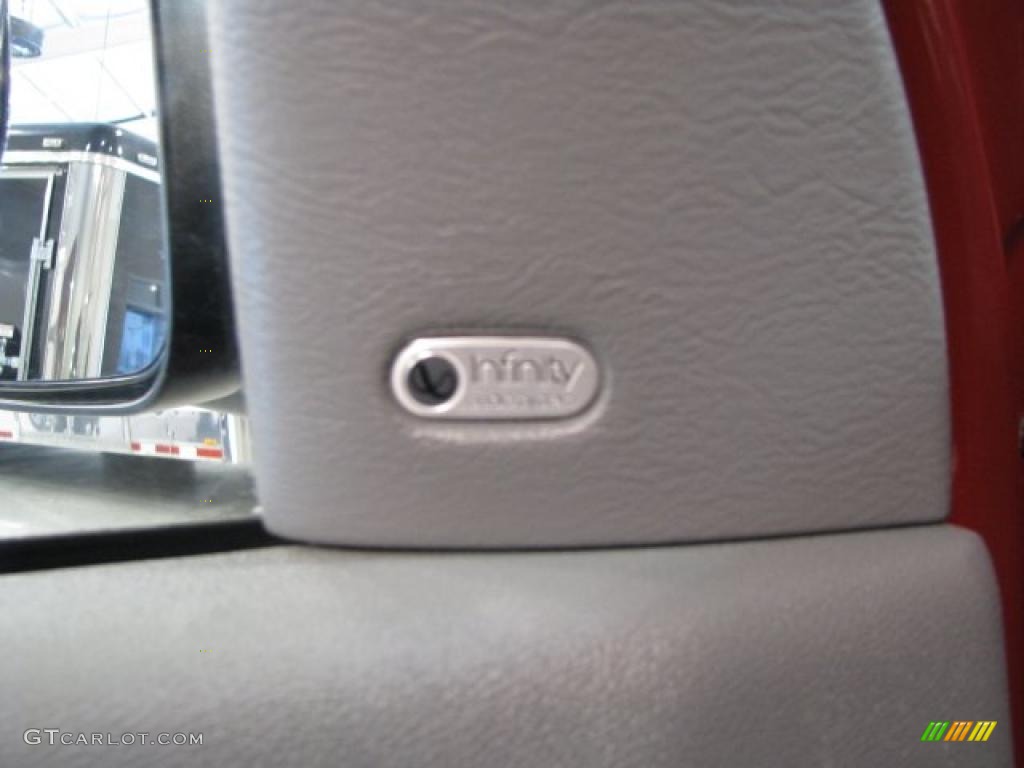 2007 Ram 3500 Laramie Quad Cab 4x4 - Inferno Red Crystal Pearl / Medium Slate Gray photo #12