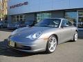 Seal Grey Metallic 2003 Porsche 911 Carrera Coupe Exterior