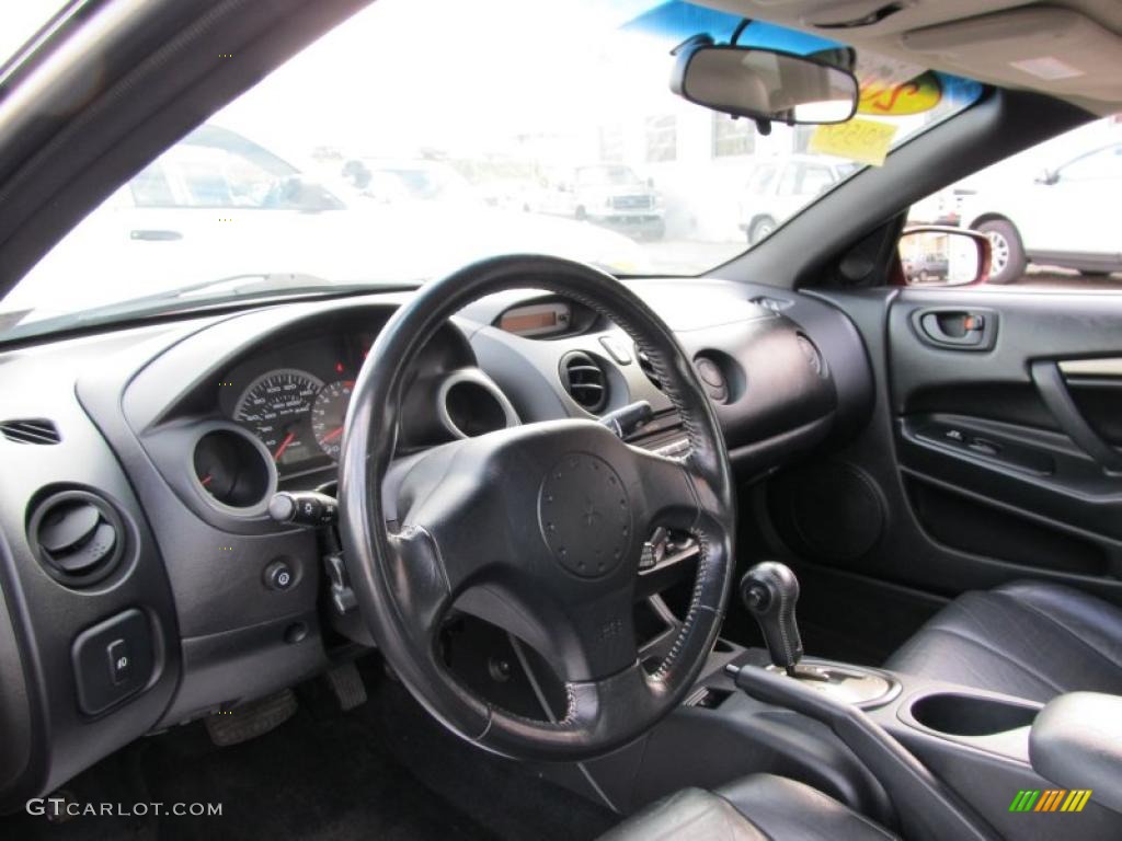 Midnight Interior 2005 Mitsubishi Eclipse GS Coupe Photo #40713658