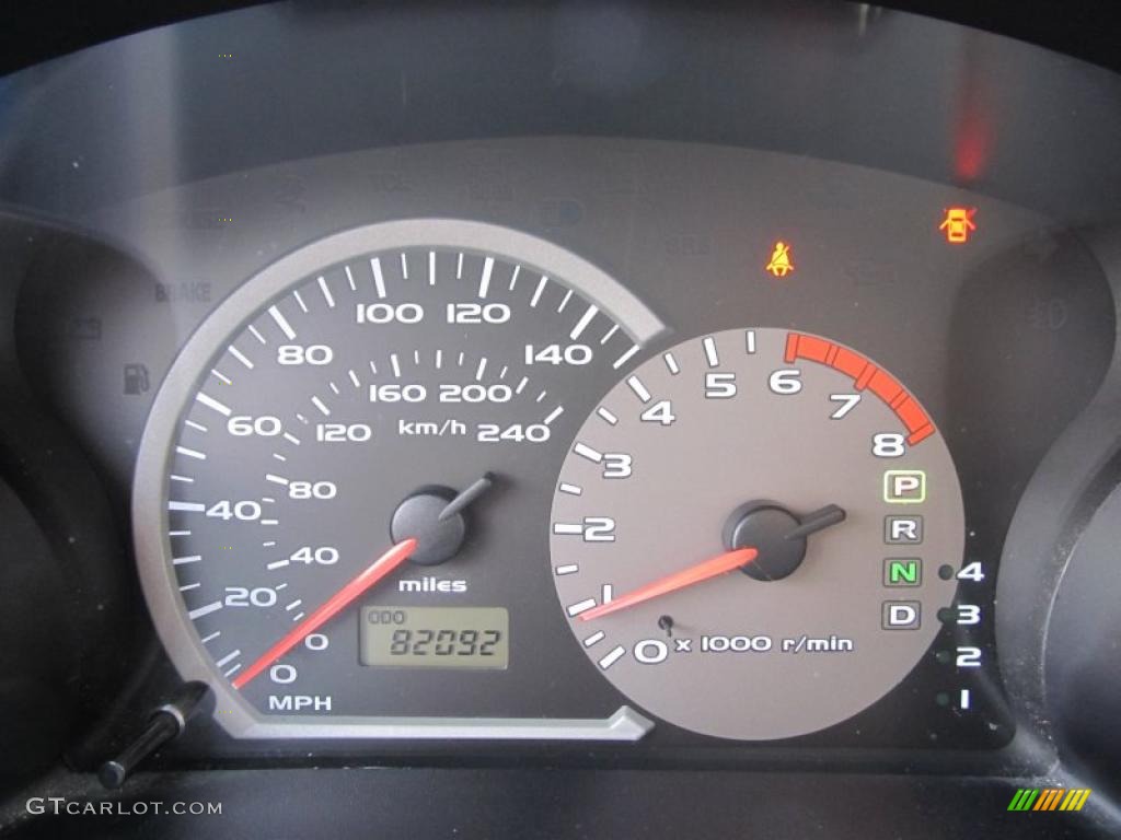 2005 Mitsubishi Eclipse GS Coupe Gauges Photo #40713770