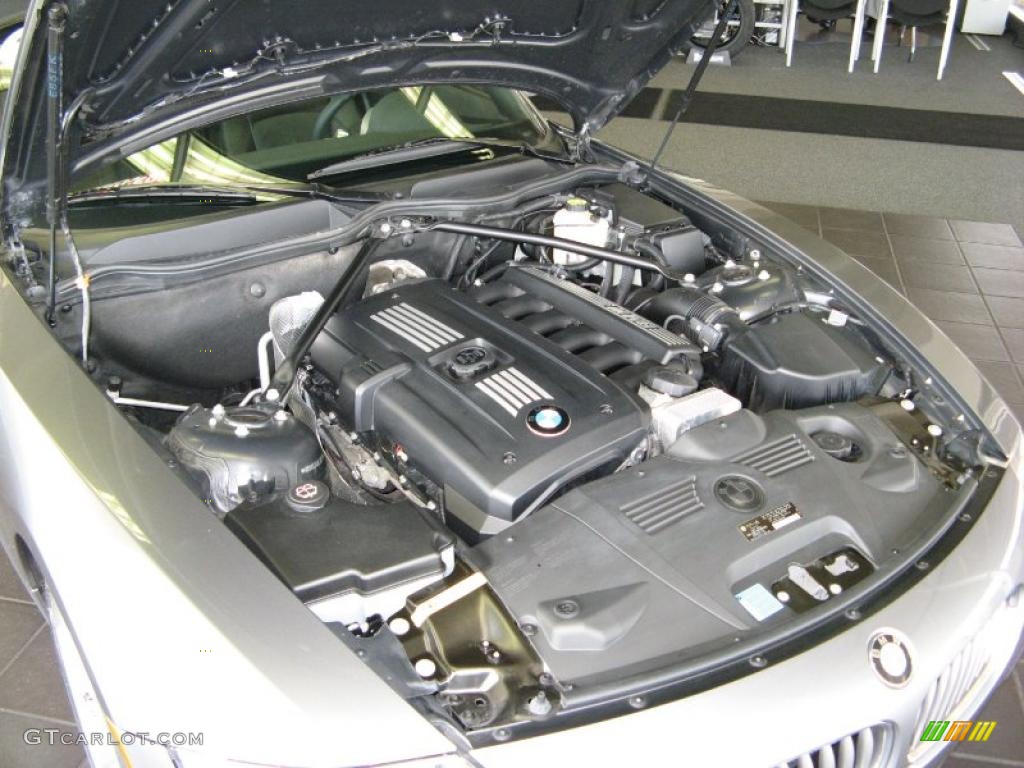 2008 Z4 3.0si Roadster - Space Grey Metallic / Black photo #4