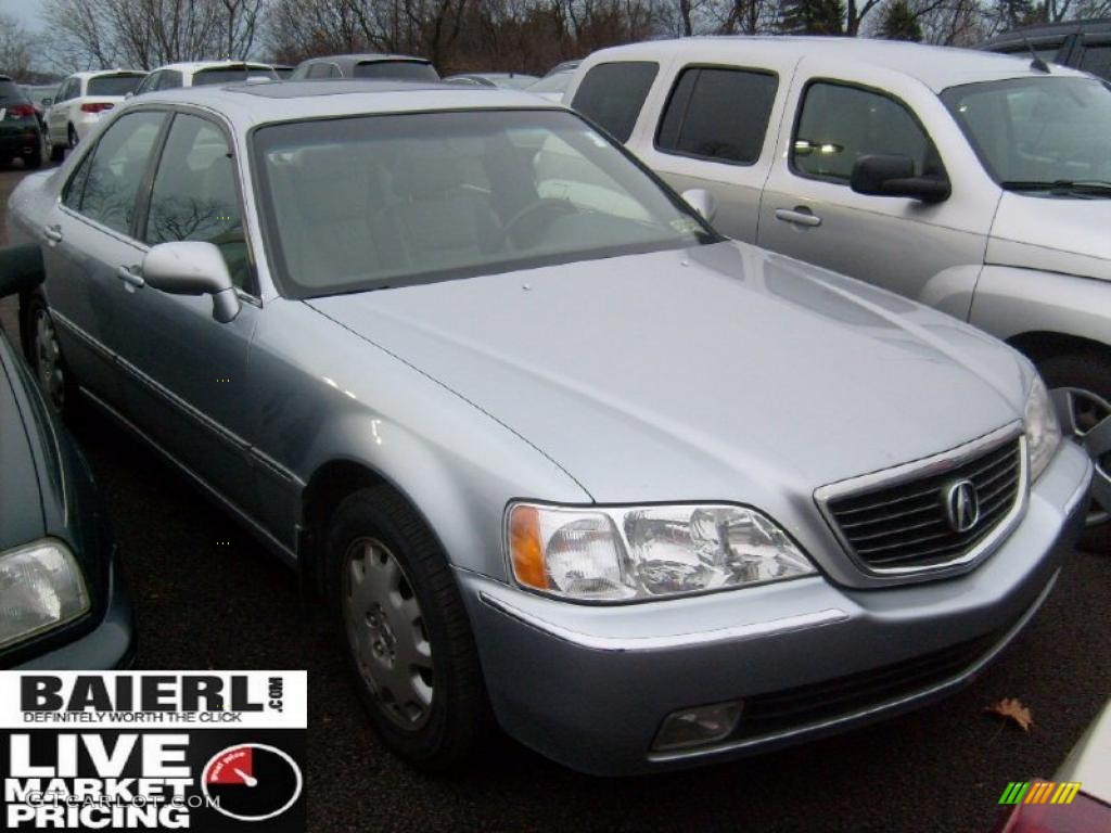 2004 RL 3.5 - Satin Silver Metallic / Slate photo #1