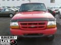 1999 Bright Red Ford Ranger Sport Extended Cab 4x4  photo #2