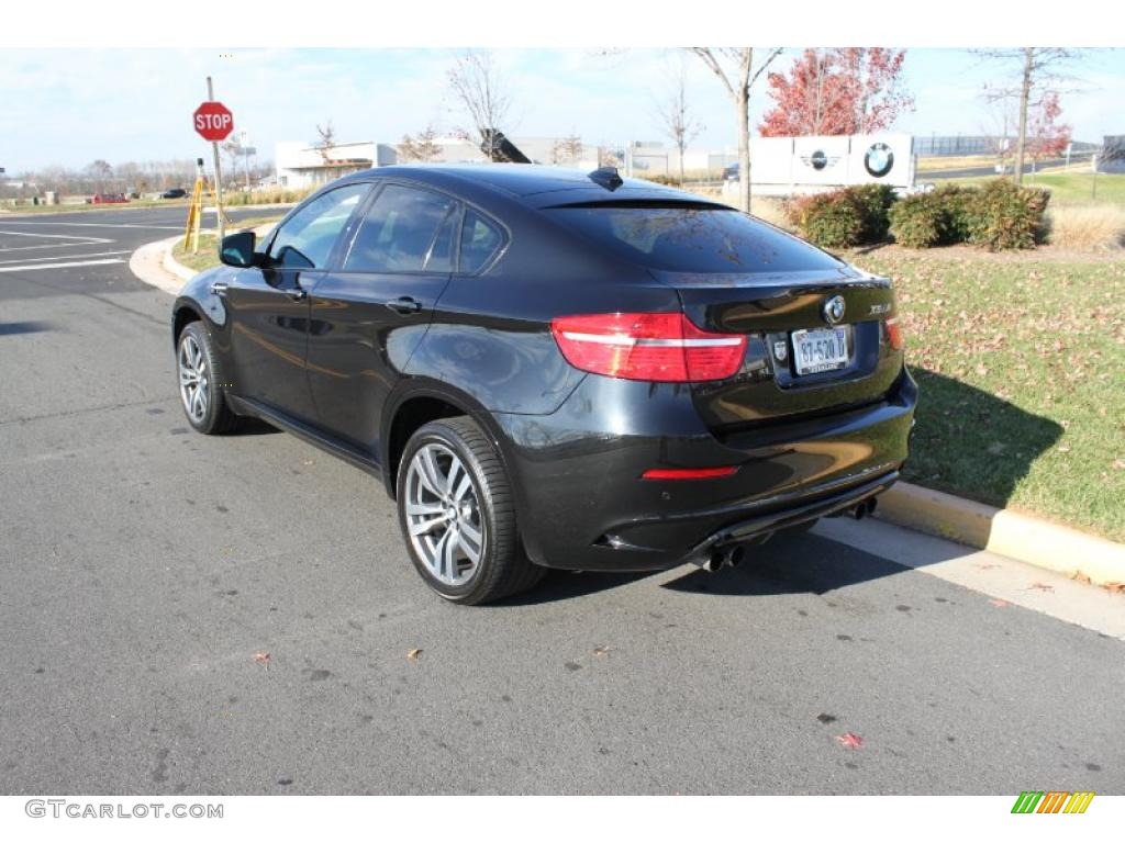 Black Sapphire Metallic 2010 BMW X6 M Standard X6 M Model Exterior Photo #40715666