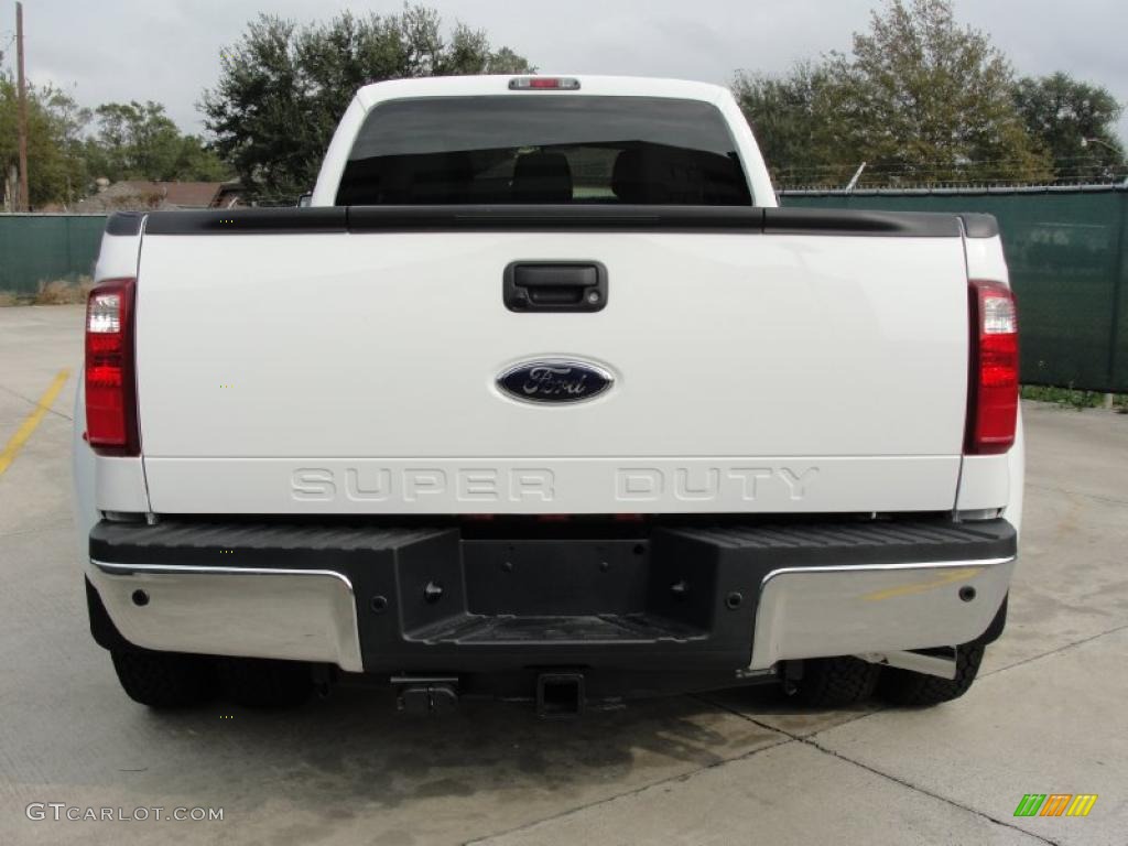 Oxford White 2011 Ford F350 Super Duty XLT Crew Cab 4x4 Dually Exterior Photo #40715734