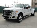 2011 Oxford White Ford F350 Super Duty XLT Crew Cab 4x4 Dually  photo #7