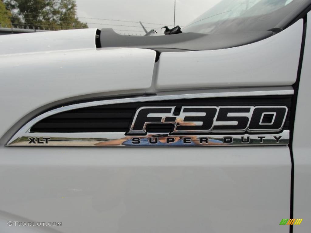 2011 Ford F350 Super Duty XLT Crew Cab 4x4 Dually Marks and Logos Photo #40715858