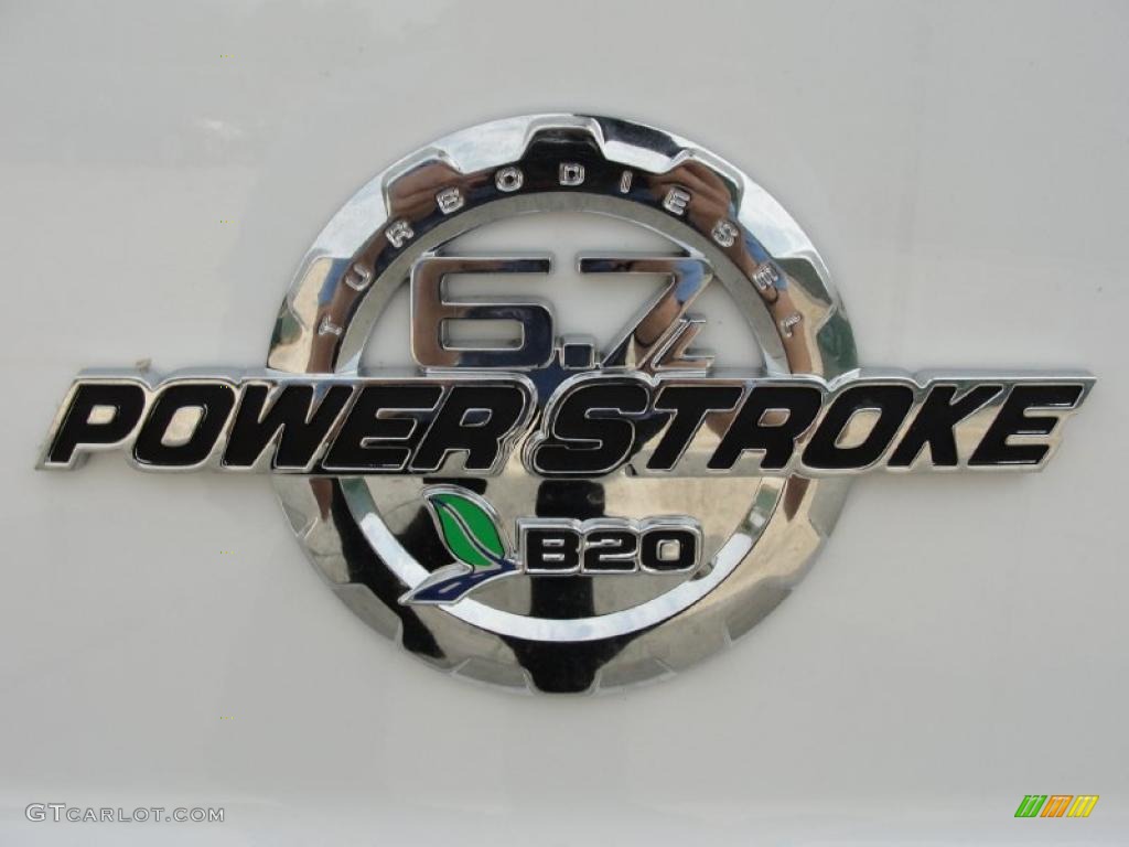 2011 Ford F350 Super Duty XLT Crew Cab 4x4 Dually Marks and Logos Photo #40715874