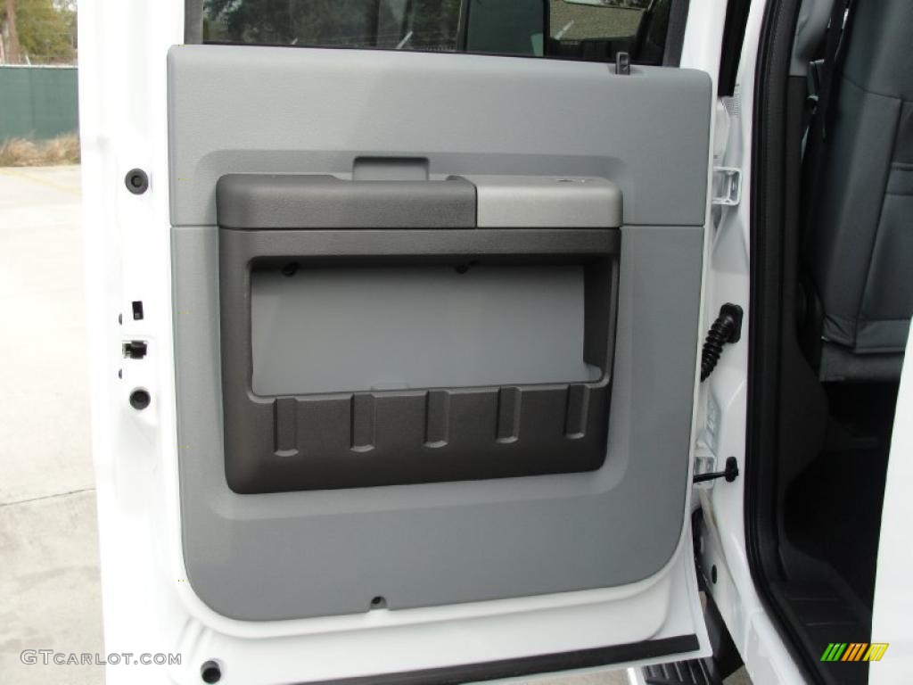 2011 Ford F350 Super Duty XLT Crew Cab 4x4 Dually Steel Door Panel Photo #40715994
