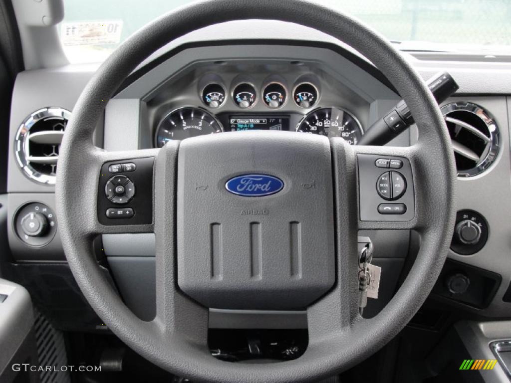 2011 Ford F350 Super Duty XLT Crew Cab 4x4 Dually Steering Wheel Photos