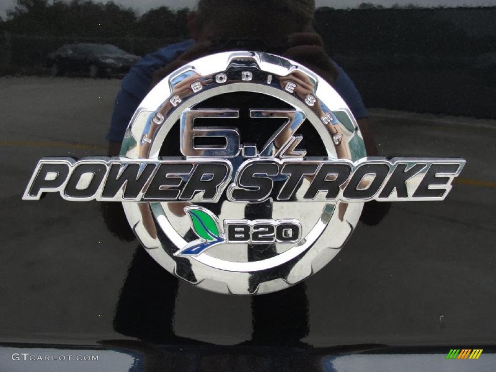 2011 Ford F350 Super Duty XLT Crew Cab 4x4 Dually Marks and Logos Photo #40716438