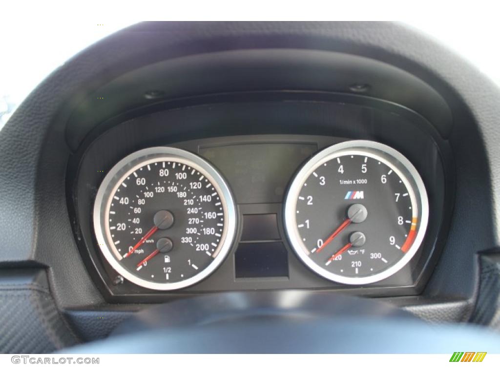 2009 BMW M3 Sedan Gauges Photo #40716502