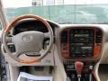 2001 Lexus LX Ivory Interior Dashboard Photo