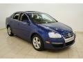 2009 Laser Blue Metallic Volkswagen Jetta SE Sedan  photo #1