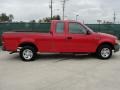 2003 Bright Red Ford F150 XL SuperCab  photo #2