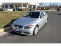 2007 Titanium Silver Metallic BMW 3 Series 335xi Sedan  photo #2